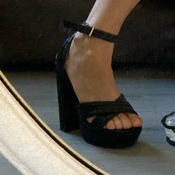 Aldo platform shoes heels new never worn 8.5 us - Picture 9 of 10